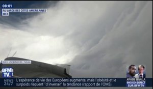 Un avion filme l’œil de l'ouragan Florence au large des côtes américaines