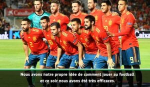 Espagne - Enrique : "Nous avons inscrit des buts incroyables"