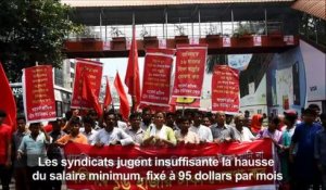 Bangladesh: les ouvriers du textile dénoncent le salaire minimum