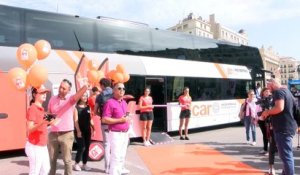 10 Car+ à double étage complettent désormais le parc de navettes Aix-Marseille