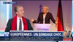 EDITO - Européennes: "Face à Macron, Mélenchon donne de la voix et Le Pen rafle les voix"