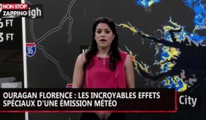 Ouragan Florence : les incroyables effets spéciaux d'une chaîne météo (vidéo)