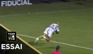 TOP 14 - Essai Simon ZEBO (R92) - Toulouse - Racing 92 - J4 - Saison 2018/2019