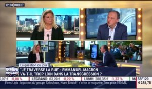 La question du jour: "Je traverse la rue", Emmanuel Macron va-t-il trop loin dans la transgression ? - 17/09
