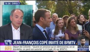 Pour Jean-François Copé, Macron "devrait prendre un petit peu de temps, avoir un peu d'empathie" lorsqu'il parle aux gens