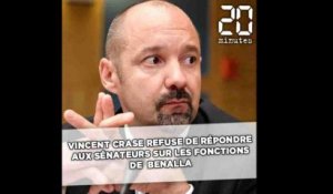 Affaire Benalla : Vincent Crase refuse de répondre aux sénateurs sur les fonctions d'Alexandre Benalla