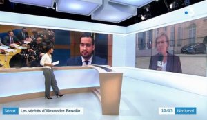 Sénat : les vérités d'Alexandre Benalla