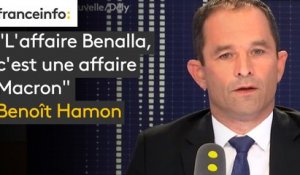 "L'affaire Benalla, c'est une affaire Macron", estime Benoît Hamon