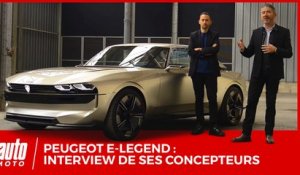 Peugeot e-Legend Concept (2018) - INTERVIEW : Gilles Vidal et Matthias Hossann