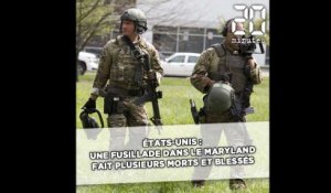 Etats-Unis: Une fusillade dans le Maryland fait plusieurs victimes et des blessés
