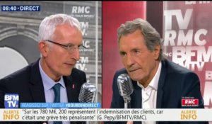 "En 2019, on va embaucher 4 500 cheminots", déclare Guillaume Pépy, président de la SNCF