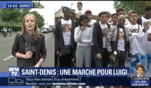 À Saint-Denis, une marche blanche organisée en hommage à Luigi