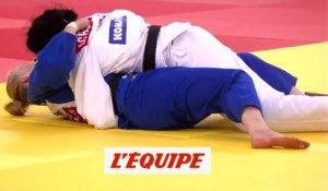 Agbegnenou en demi-finale - Judo - ChM (F)