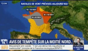 Ce sont les restes de l'ouragan Florence qui menacent la moitié nord