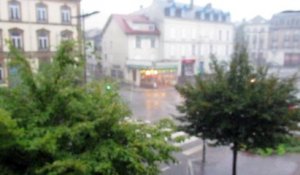 Des pluies et des vents violents sur Saint-Dié-dès-Vosges