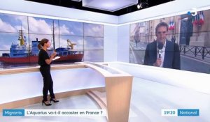 Accostage de l'"Aquarius" en France : quelle est la position du gouvernement français ?