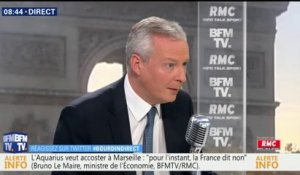 "Je suis favorable au bonus-malus sur les contrats-courts",  explique Bruno Le Maire, ministre de l’Économie et des Finances