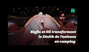 Bigflo et Oli ont transformé le Zénith de Toulouse en camping
