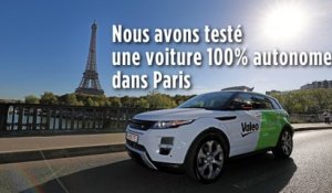 Exclu : nous avons testé une voiture 100% autonome en plein Paris