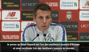 Chelsea - Zola : "Hazard est l'un des meilleurs joueurs du monde"