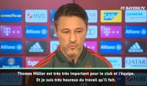 Bayern - Kovac ne juge pas Müller sur "son nombre de buts"