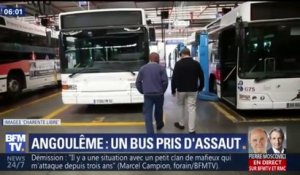 Un bus pris d'assaut à Angoulême, mercredi