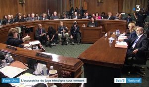 États-Unis : l'accusatrice du juge Kavanaugh témoigne devant le Sénat