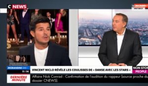 Morandini Live – DALS : entraînements, blessures, Vincent Niclo dévoile les coulisses de l’émission (vidéo)