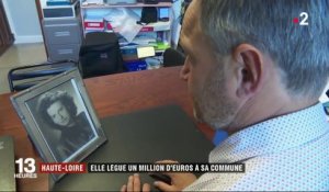 Haute-Loire : elle lègue un million d'euros à sa commune