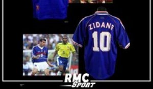 Le maillot de Zidane 98, le dernier de Benzema, du cyclisme... Les pépites des enchères chez Drouot