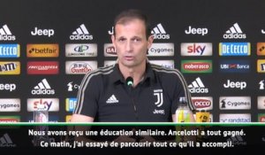 7e j. - Allegri : "Ancelotti a tout gagné ! Il est temps qu'il s'arrête"