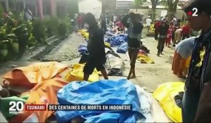 Tsunami : l'Indonésie compte ses morts