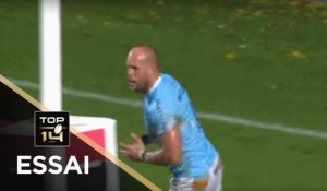 TOP 14 - Essai Mathieu ACEBES (USAP) - Perpignan - Montpellier - J6 - Saison 2018/2019