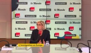 Marine Le Pen : "Nous sommes victimes d'une insécurité grandissante, [...] conséquence de l'immigration anarchique"