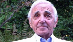 Aznavour, le vin d'Alsace, le public et le bonheur de la scène