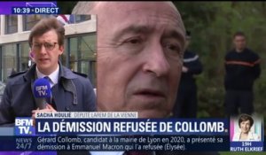 Démission refusée de Collomb: "S'il affiche des ambitions pour sa ville (...) c'est une vertu car c'est de l'ambition pour la France", réagit Sacha Houlié (LaRem)