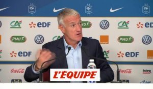 Deschamps explique le choix Mamadou Sakho - Foot - Ligue des nations - Bleus