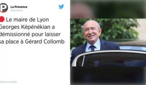 Gérard Collomb nouveau maire de Lyon.