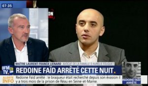 Redoine Faïd arrêté: l'avocat de la famille d'Aurélie Fouquet souhaite désormais "qu'on le garde"