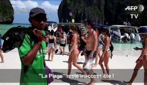 Thaïlande: la baie rendue célèbre par "La plage" reste fermée