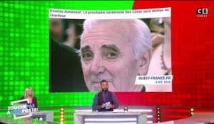Hommage national à Charles Aznavour : les nouvelles infos de Cyril Hanouna