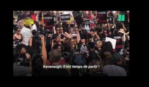 Des milliers de manifestants protestent contre le juge Kavanaugh à Washington