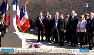 Constitution : l'éloge de la Ve République d'Emmanuel Macron