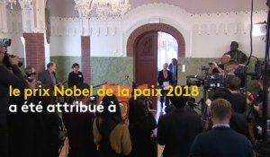 Prix Nobel de la paix : qui sont les deux lauréats, Nadia Murad et Denis Mukwege ?