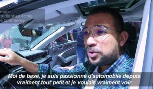Les passionnés au rendez-vous du Mondial de l'auto 2018 à Paris