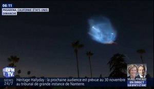 La fusée Falcon 9 a été lancée cette nuit depuis la Californie