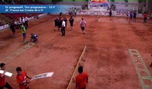 Demi-finales, tir progressif, Euro masculin, Alassio 2018