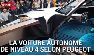 Peugeot e-legend, le plus séduisant des concept-cars autonome est français