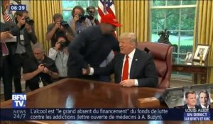 L'improbable  rencontre de Donald Trump et  Kanye West