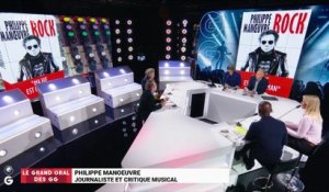Le Grand Oral de Philippe Manoeuvre, journaliste et critique musical - 12/10